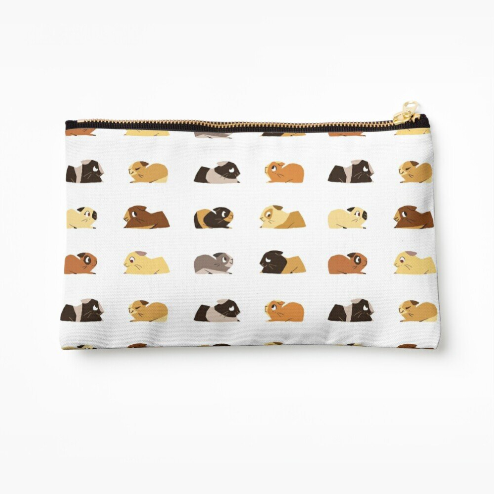 Whibos Makeup Bag Guinea Pigs Cosmetic Organizer Tyvek Paper Bags Zipper Pouch
