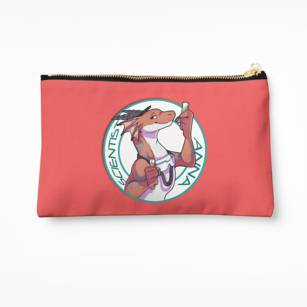 Whibos Makeup Bag Scientist Anna From Angels With Scaly Wings Cosmetic Organizer Tyvek Paper Bags Zipper Pouch