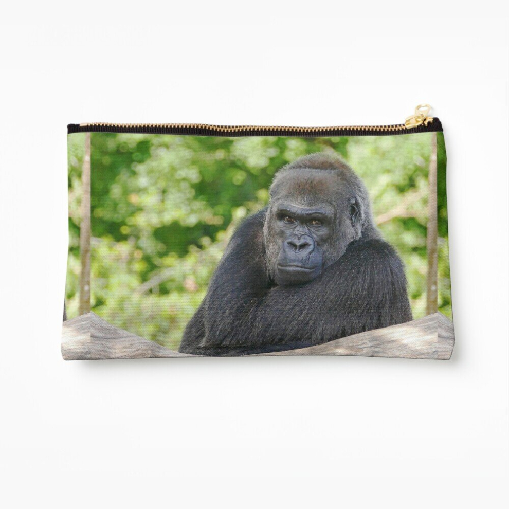 Whibos Makeup Bag R607 / Finition 2022 Gorilla Atitude And Expression Of A Human Okaio Crã©Ations Olavia Cosmetic Organizer Tyvek Paper Bags Zipper Pouch