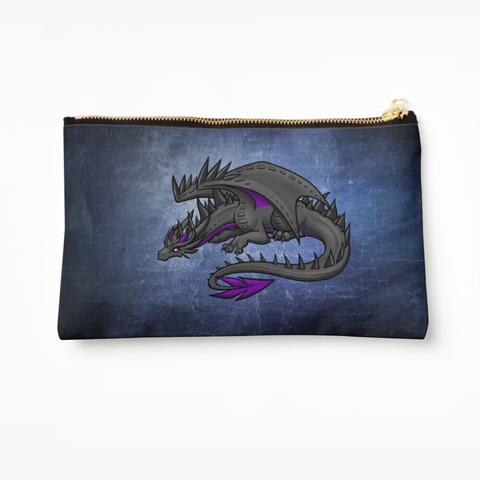 Whibos Makeup Bag Shadow Dragon Cosmetic Organizer Tyvek Paper Bags Zipper Pouch