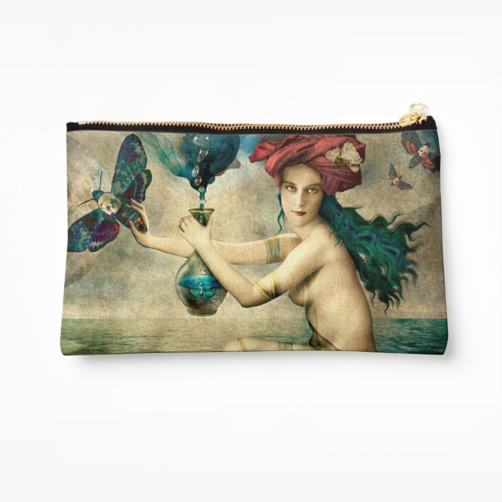 Whibos Makeup Bag The Blessed Temperance Cosmetic Organizer Tyvek Paper Bags Zipper Pouch