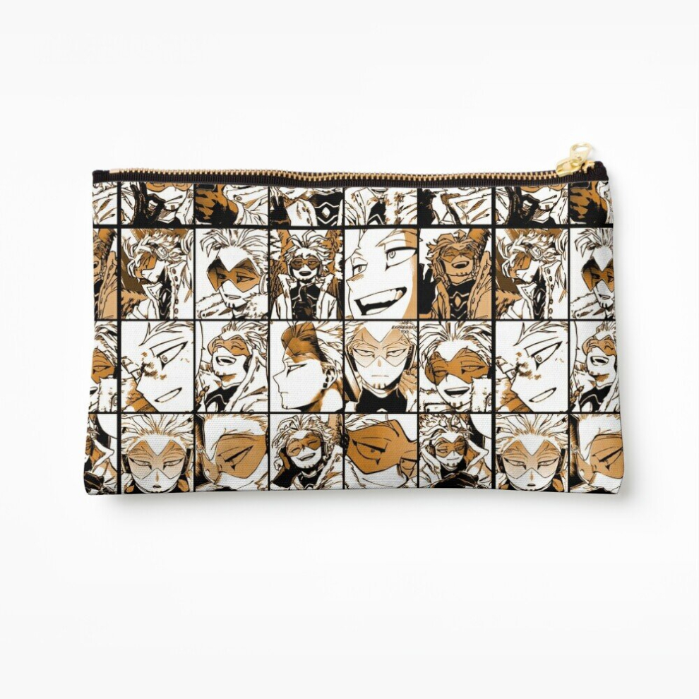 Whibos Makeup Bag Hawks - Manga Color Version Cosmetic Organizer Tyvek Paper Bags Zipper Pouch