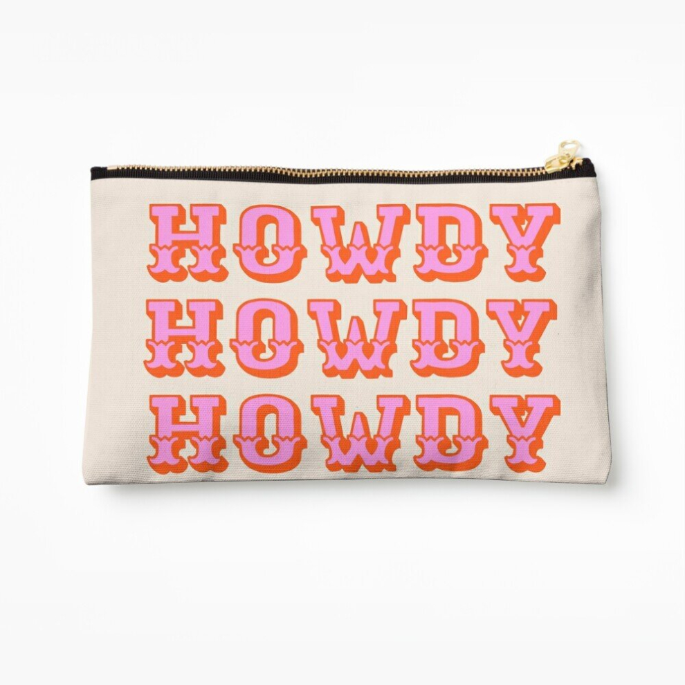 Whibos Makeup Bag Howdy Howdy Cosmetic Organizer Tyvek Paper Bags Zipper Pouch