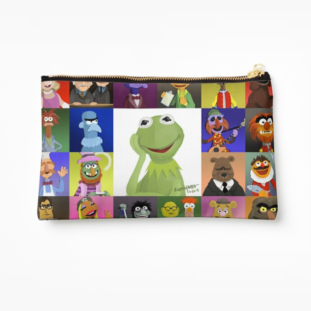 Whibos Makeup Bag The Muppets Cosmetic Organizer Tyvek Paper Bags Zipper Pouch