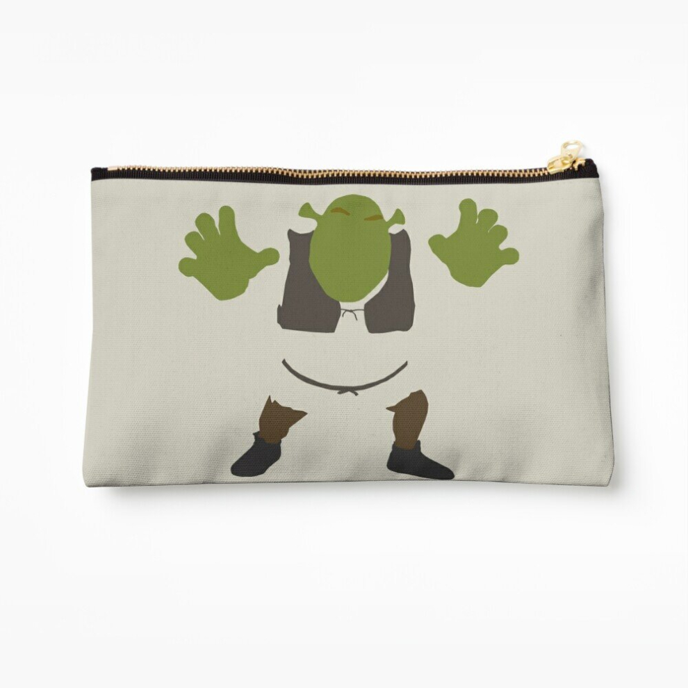Whibos Makeup Bag Shrek Cosmetic Organizer Tyvek Paper Bags Zipper Pouch