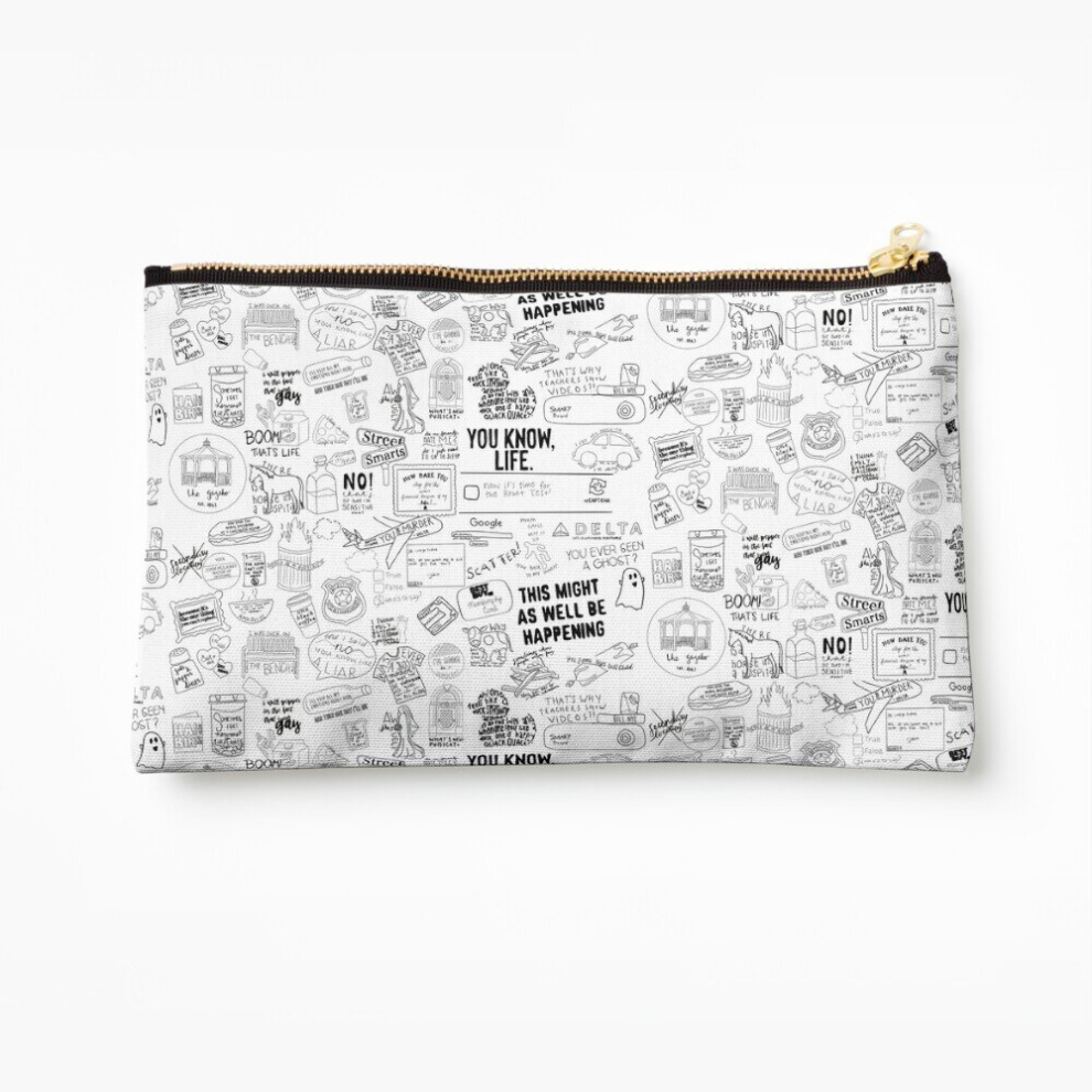 Whibos Makeup Bag Best Of John Mulaney Cosmetic Organizer Tyvek Paper Bags Zipper Pouch