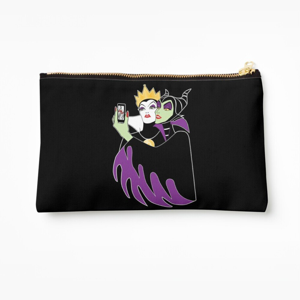 Whibos Makeup Bag Wicked Selfie Cosmetic Organizer Tyvek Paper Bags Zipper Pouch