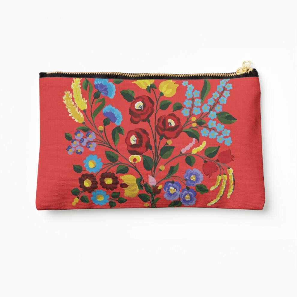 Whibos Makeup Bag Hungarian Treasures Paprika Cosmetic Organizer Tyvek Paper Bags Zipper Pouch
