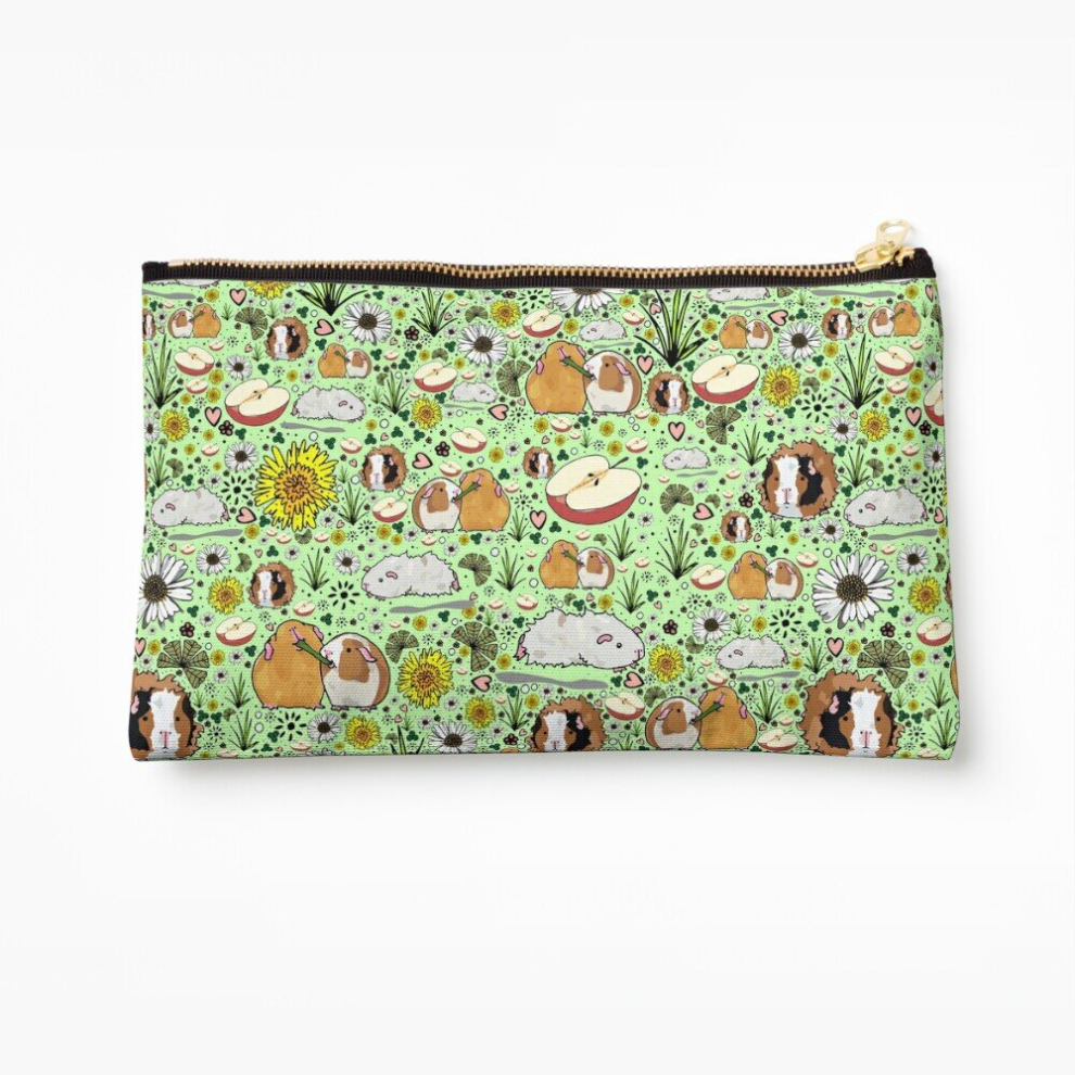 Whibos Makeup Bag Guinea Pigs Cosmetic Organizer Tyvek Paper Bags Zipper Pouch