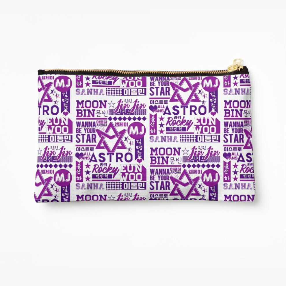 Whibos Makeup Bag Astro Collage Cosmetic Organizer Tyvek Paper Bags Zipper Pouch