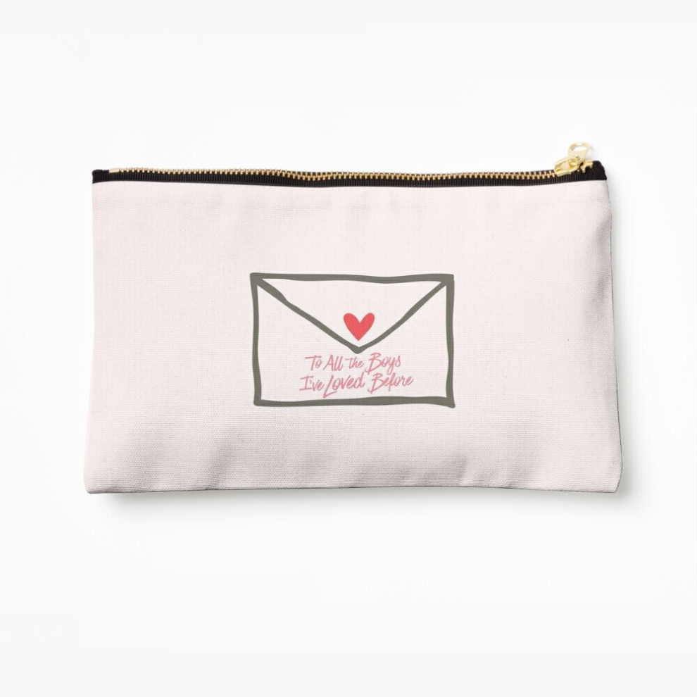 Whibos Makeup Bag To All The Boys I've Loved Before Cosmetic Organizer Tyvek Paper Bags Zipper Pouch