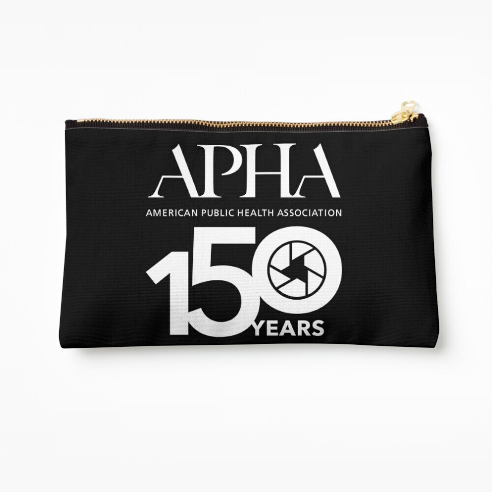Whibos White/Black Makeup Bag Apha 150Th Merchandise, On Collection Cosmetic Organizer Tyvek Paper Bags Zipper Pouch
