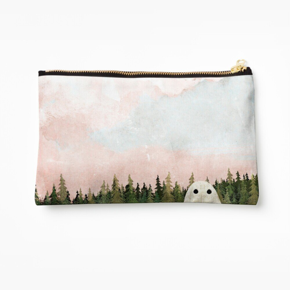 Whibos Makeup Bag Cotton Candy Skies Cosmetic Organizer Tyvek Paper Bags Zipper Pouch