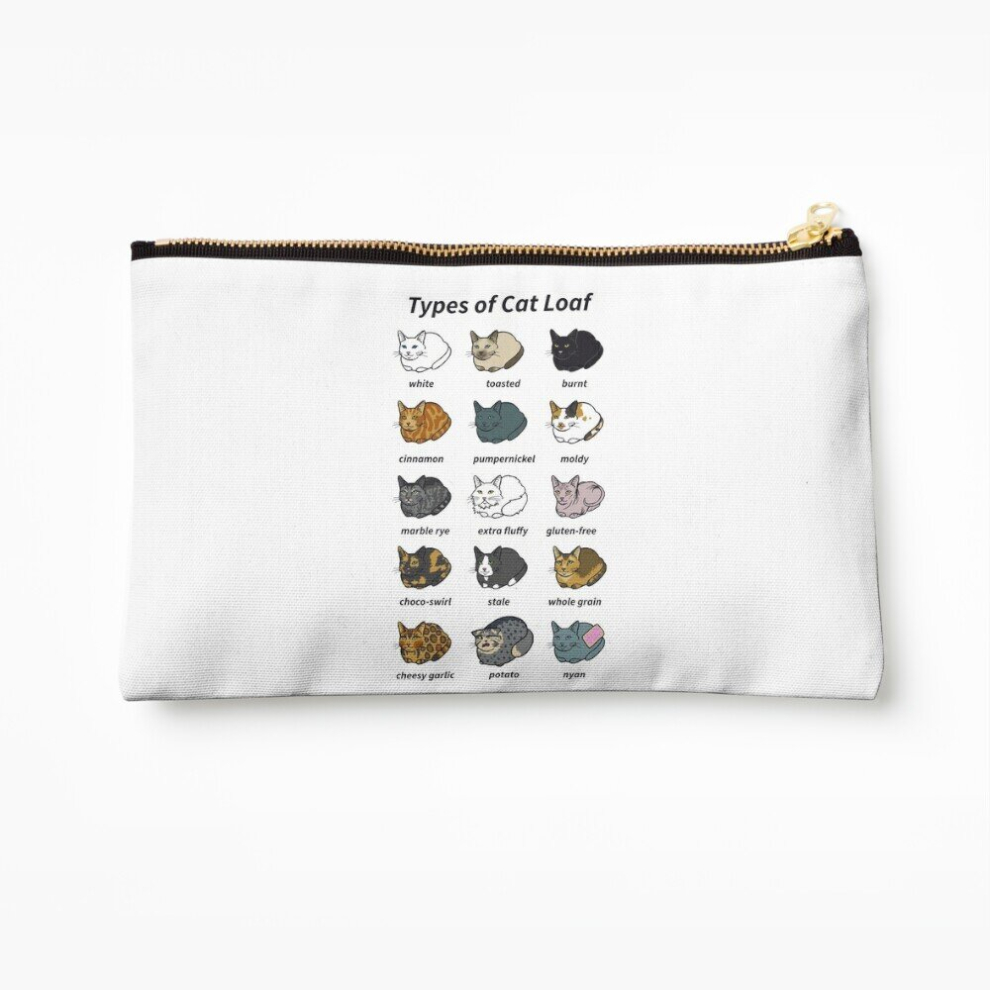 Whibos Makeup Bag The Types Of Cat Loaf Cosmetic Organizer Tyvek Paper Bags Zipper Pouch