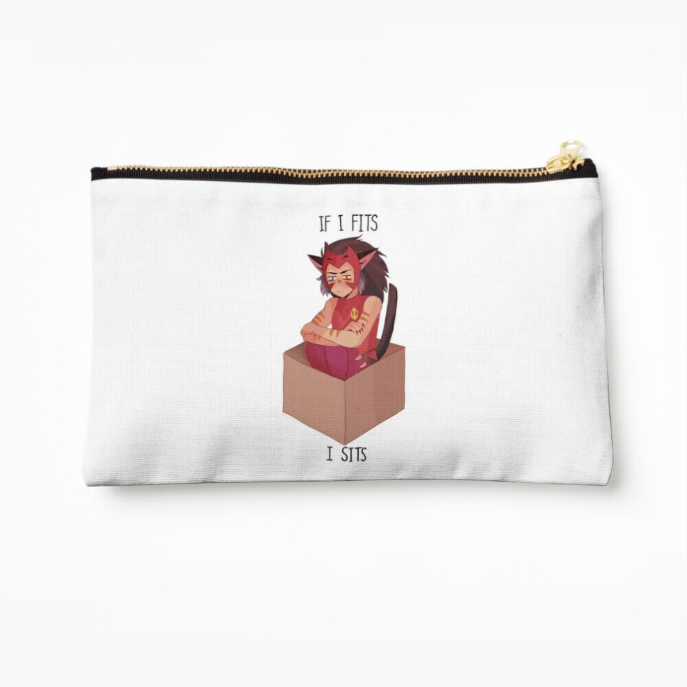 Whibos Makeup Bag Catra - If I Fits I Sits Cosmetic Organizer Tyvek Paper Bags Zipper Pouch