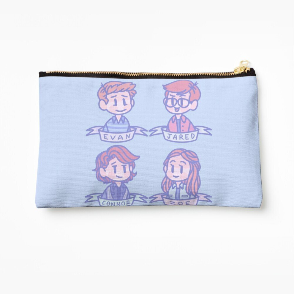 Whibos Makeup Bag Dear Evan Hansen Cosmetic Organizer Tyvek Paper Bags Zipper Pouch