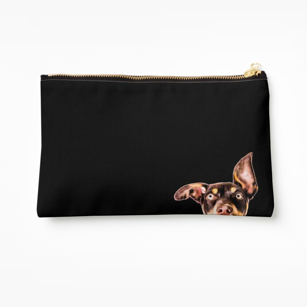 Whibos Makeup Bag Kelpie Peek A Boo Cosmetic Organizer Tyvek Paper Bags Zipper Pouch