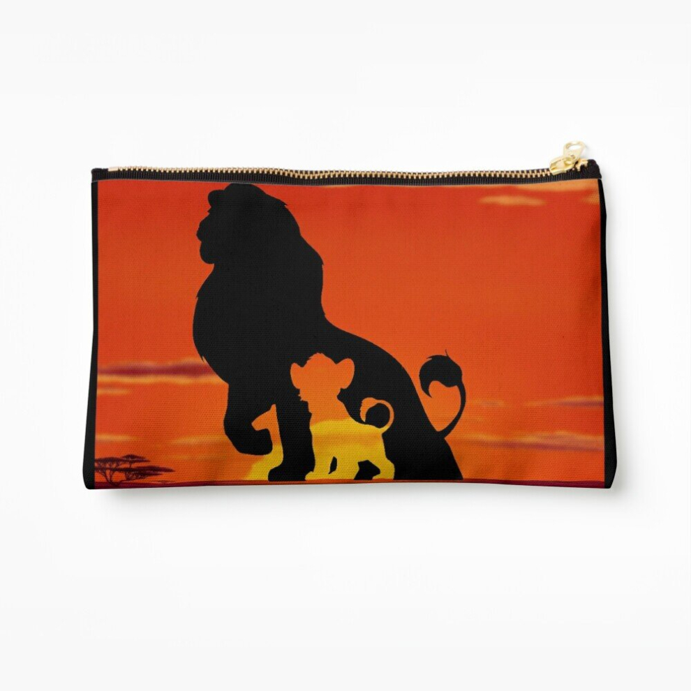 Whibos Makeup Bag The Lion King Cosmetic Organizer Tyvek Paper Bags Zipper Pouch