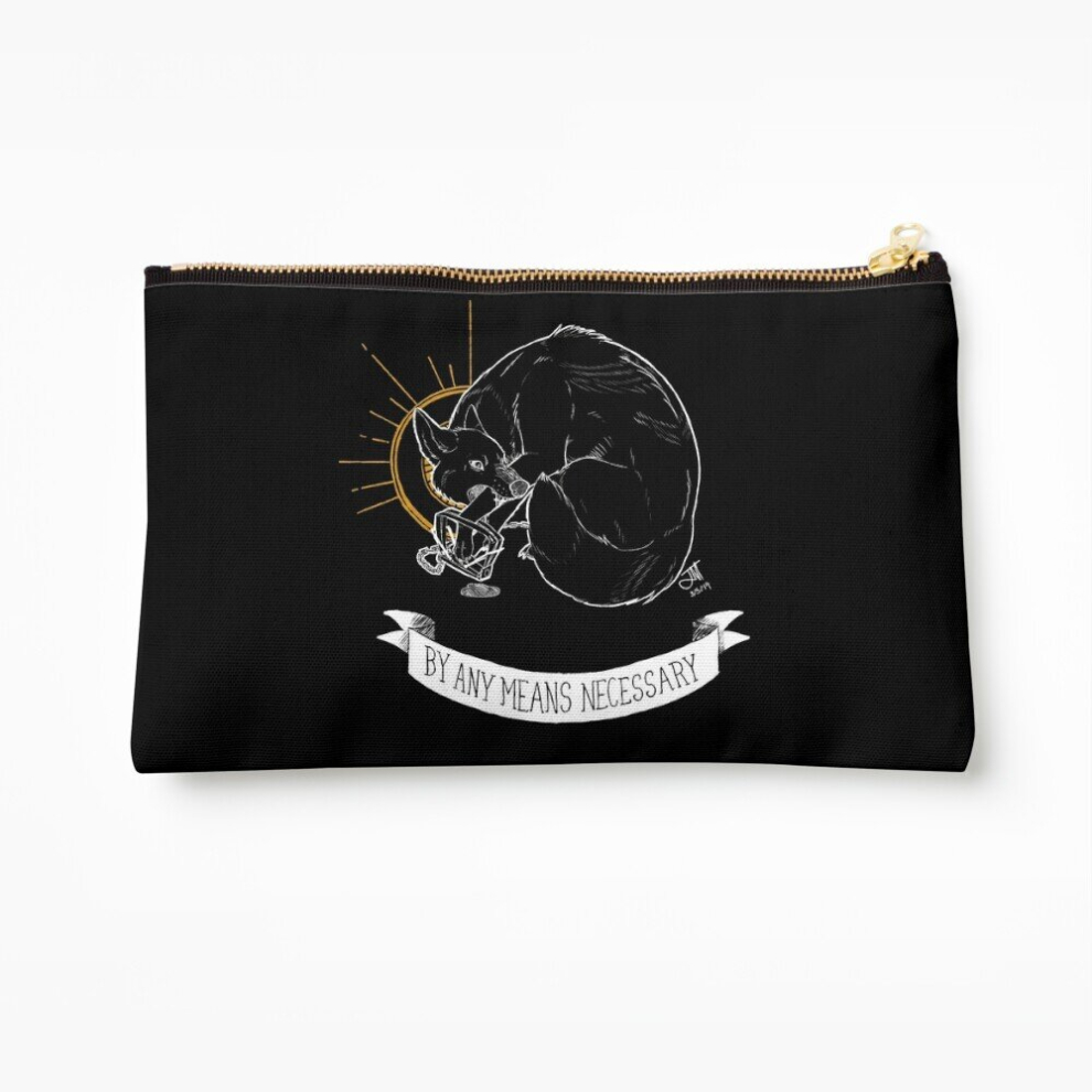 Whibos Makeup Bag Trash Blessings - By Any Means Necessary Cosmetic Organizer Tyvek Paper Bags Zipper Pouch