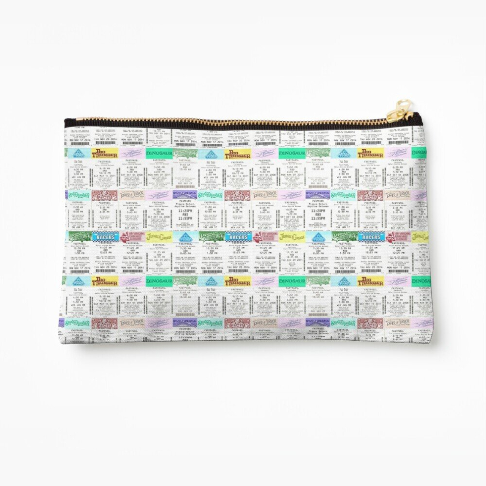 Whibos Makeup Bag Fast Pass Cosmetic Organizer Tyvek Paper Bags Zipper Pouch