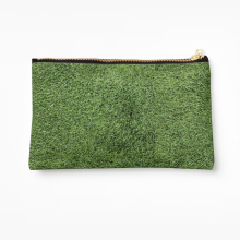 Makeup Bag Astroturf Lush Green Turf Grass Athletic Field Texture Cosmetic Organizer Tyvek Paper Bags Zipper Pouch