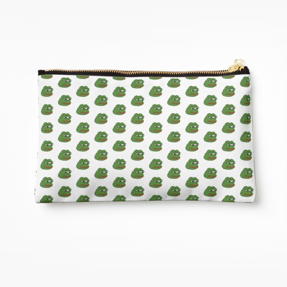 Whibos Makeup Bag Pepe The Frog Cosmetic Organizer Tyvek Paper Bags Zipper Pouch