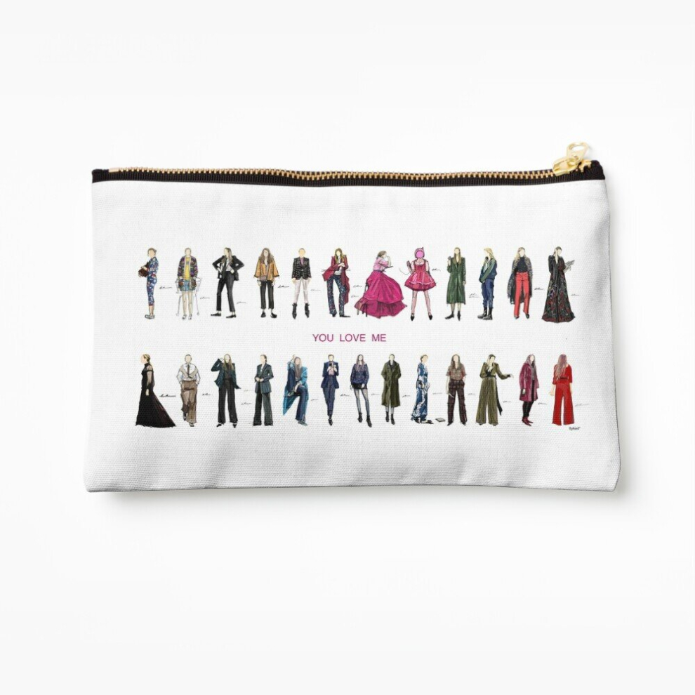 Whibos Makeup Bag Killing Eve Villanelle Season 2 Cosmetic Organizer Tyvek Paper Bags Zipper Pouch