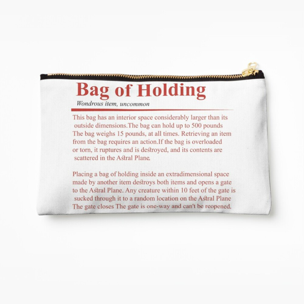 Whibos Makeup Bag Bag Of Holding Cosmetic Organizer Tyvek Paper Bags Zipper Pouch