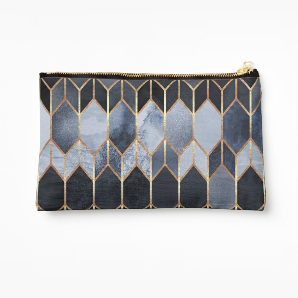 Whibos Makeup Bag Stained Glass 4 Cosmetic Organizer Tyvek Paper Bags Zipper Pouch