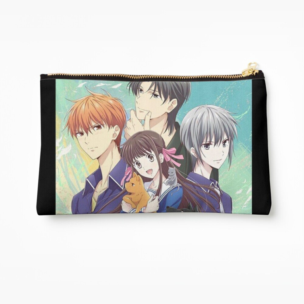 Whibos Makeup Bag Fruits Basket Reboot Cosmetic Organizer Tyvek Paper Bags Zipper Pouch
