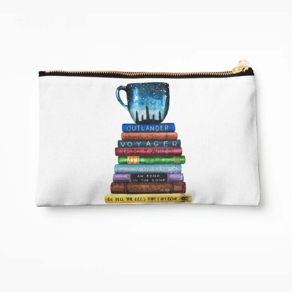 Whibos Makeup Bag Outlander Lover Cosmetic Organizer Tyvek Paper Bags Zipper Pouch