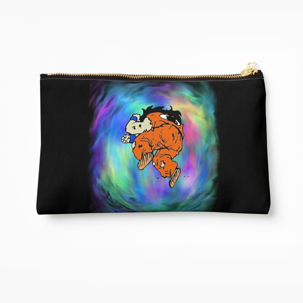 Whibos Makeup Bag Yamcha Tie Dye Cosmetic Organizer Tyvek Paper Bags Zipper Pouch