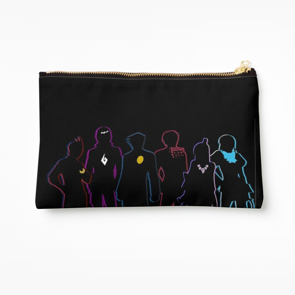 Whibos Makeup Bag Ace Attorney Print Cosmetic Organizer Tyvek Paper Bags Zipper Pouch