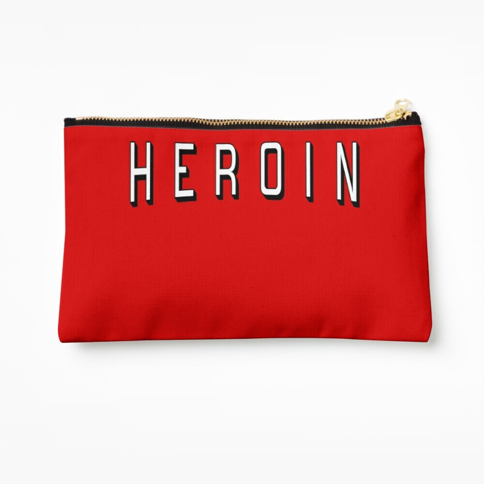 Whibos Makeup Bag Now Streaming: Heroin Cosmetic Organizer Tyvek Paper Bags Zipper Pouch