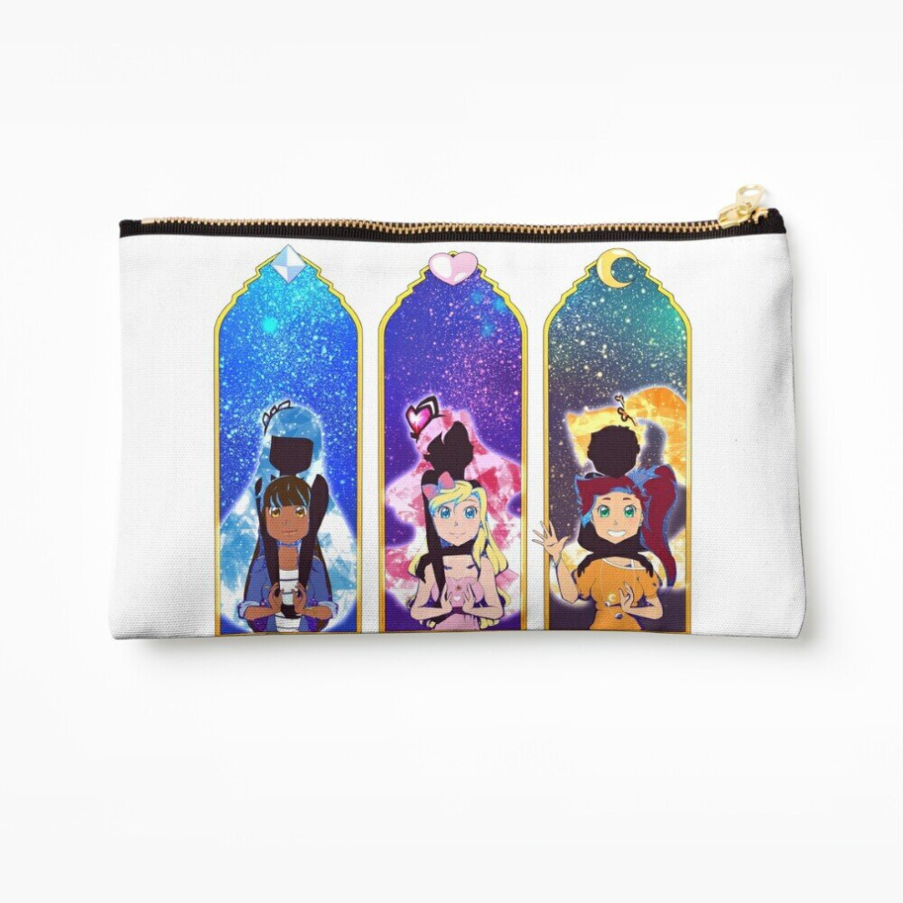 Whibos Makeup Bag Lolirock - Portrait Windows Cosmetic Organizer Tyvek Paper Bags Zipper Pouch