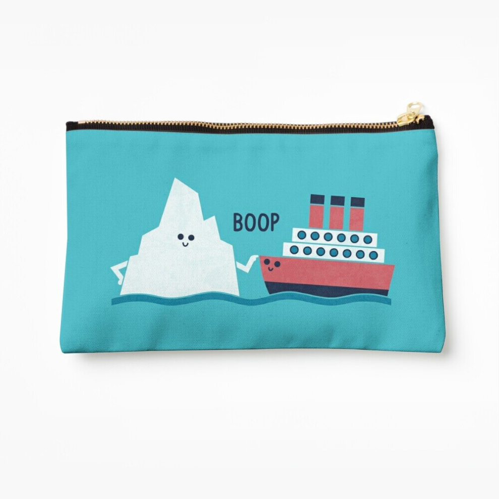 Whibos Makeup Bag Boop Cosmetic Organizer Tyvek Paper Bags Zipper Pouch