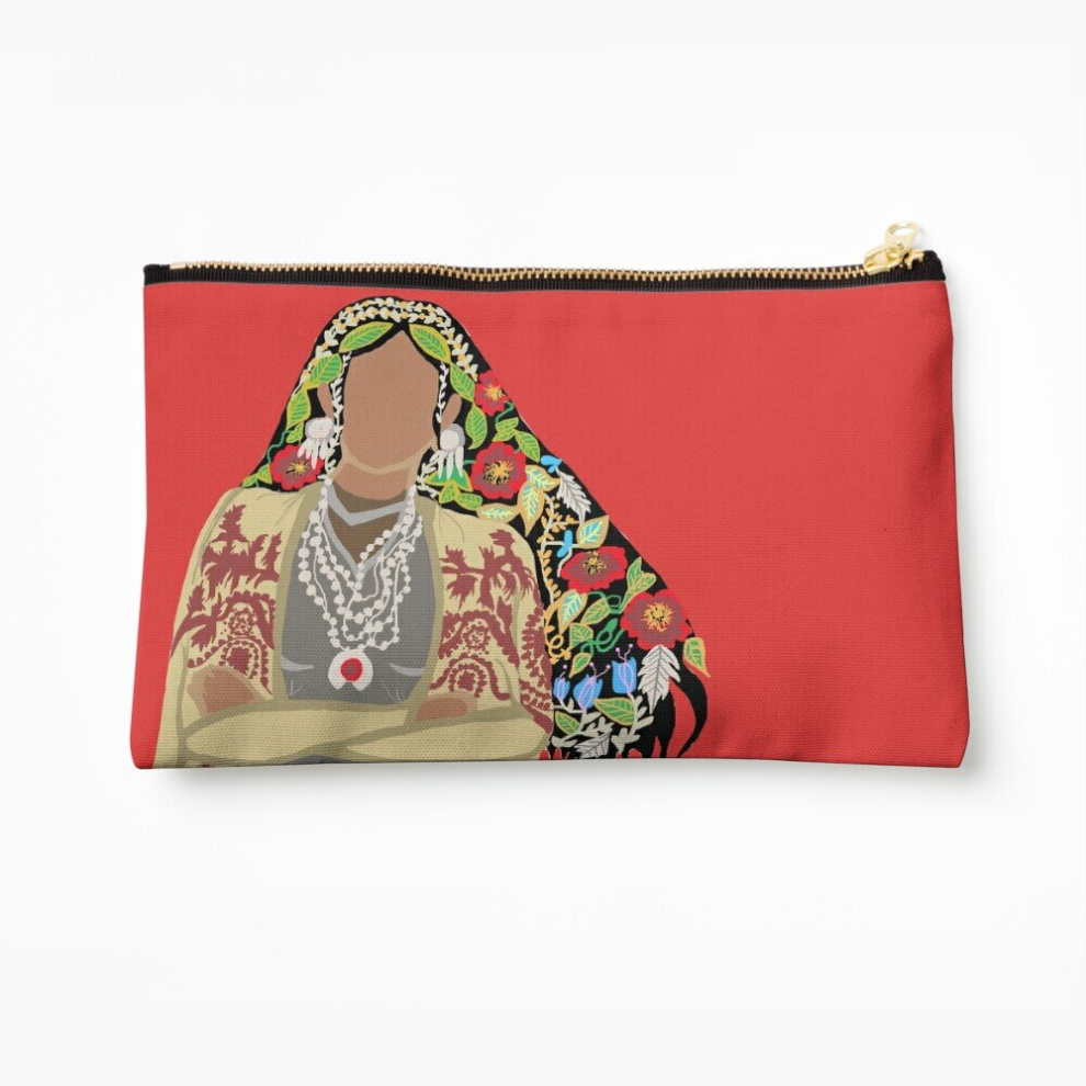 Whibos Makeup Bag Native Nature Cosmetic Organizer Tyvek Paper Bags Zipper Pouch