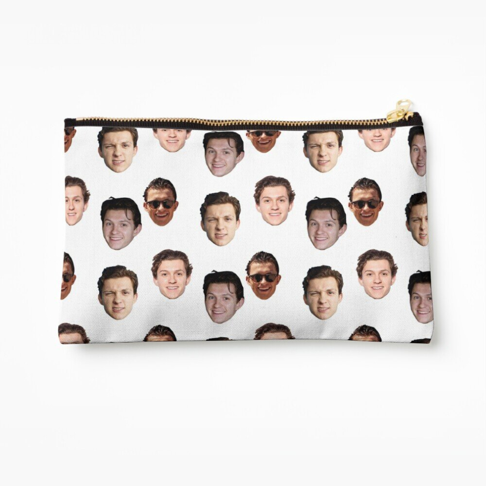 Whibos Makeup Bag Tom Holland Cosmetic Organizer Tyvek Paper Bags Zipper Pouch
