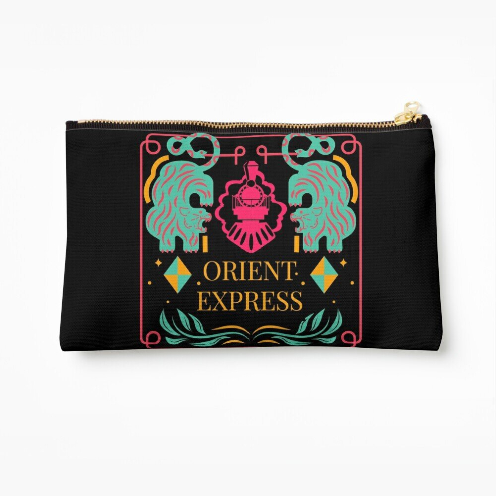 Whibos Makeup Bag Orient Express Cosmetic Organizer Tyvek Paper Bags Zipper Pouch