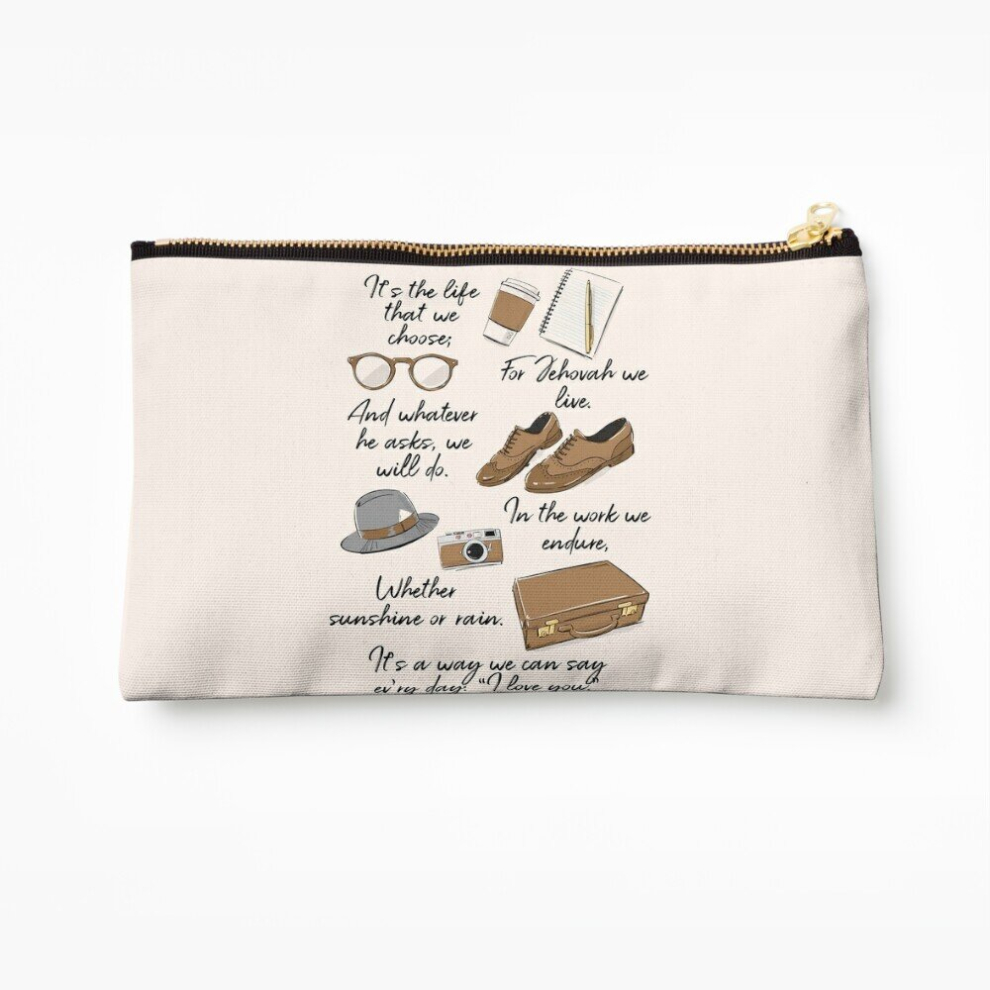 Whibos Makeup Bag The Life Of A Pioneer Cosmetic Organizer Tyvek Paper Bags Zipper Pouch