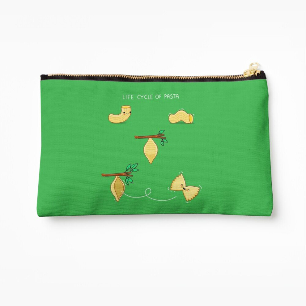Whibos Makeup Bag Life Cycle Of Pasta Cosmetic Organizer Tyvek Paper Bags Zipper Pouch