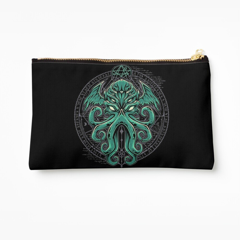 Whibos Makeup Bag Great Cthulhu Cosmetic Organizer Tyvek Paper Bags Zipper Pouch