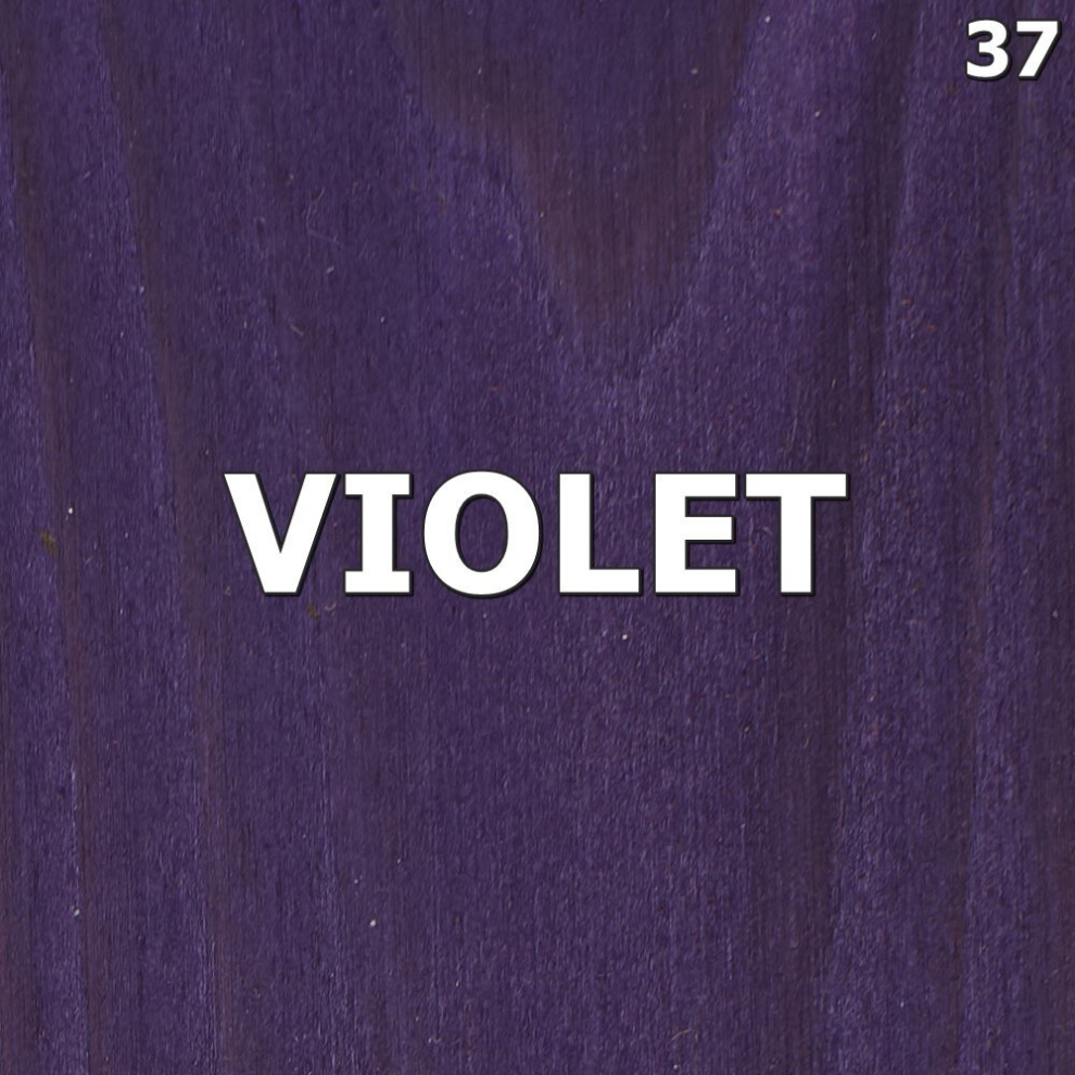 (500ml, Violet No.37) Water Based Wood Stain Dye Non Toxic Use Indoor