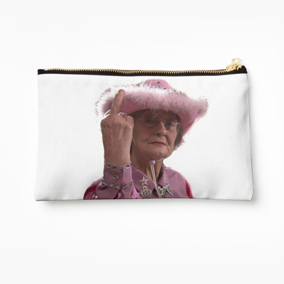 Whibos Makeup Bag Doris Gavin Stacey Middle Finger Cosmetic Organizer Tyvek Paper Bags Zipper Pouch