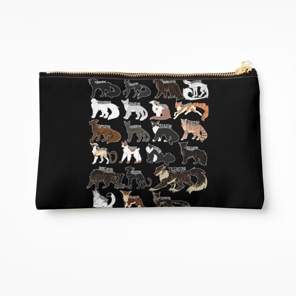 Whibos Makeup Bag Every Shadowclan Leader Ever Cosmetic Organizer Tyvek Paper Bags Zipper Pouch