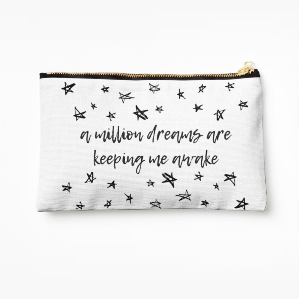 Whibos Makeup Bag The Greatest Showman A Million Dreams Cosmetic Organizer Tyvek Paper Bags Zipper Pouch