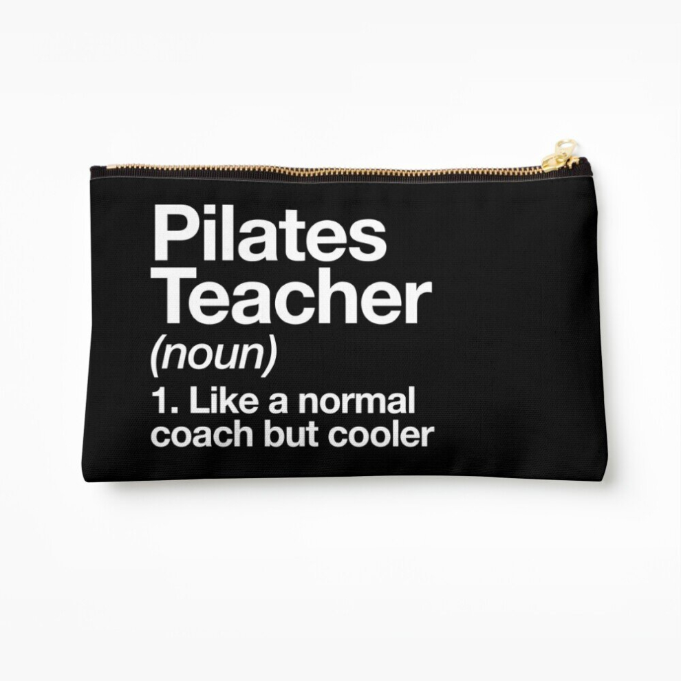 Whibos Makeup Bag Pilates Teacher Funny Definition Trainer Gift Design Cosmetic Organizer Tyvek Paper Bags Zipper Pouch