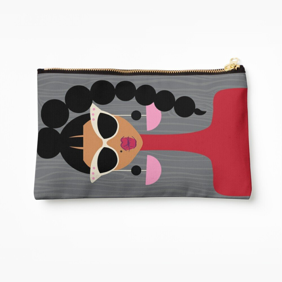 Whibos Makeup Bag All About The Pony Cosmetic Organizer Tyvek Paper Bags Zipper Pouch