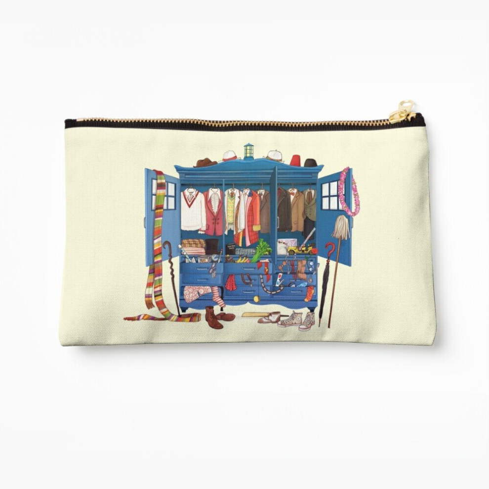 Whibos Makeup Bag The Who-Drobe Cosmetic Organizer Tyvek Paper Bags Zipper Pouch