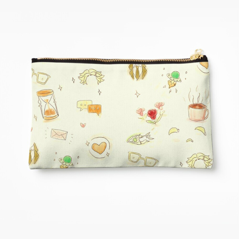 Whibos Makeup Bag Mystic Messenger Cosmetic Organizer Tyvek Paper Bags Zipper Pouch